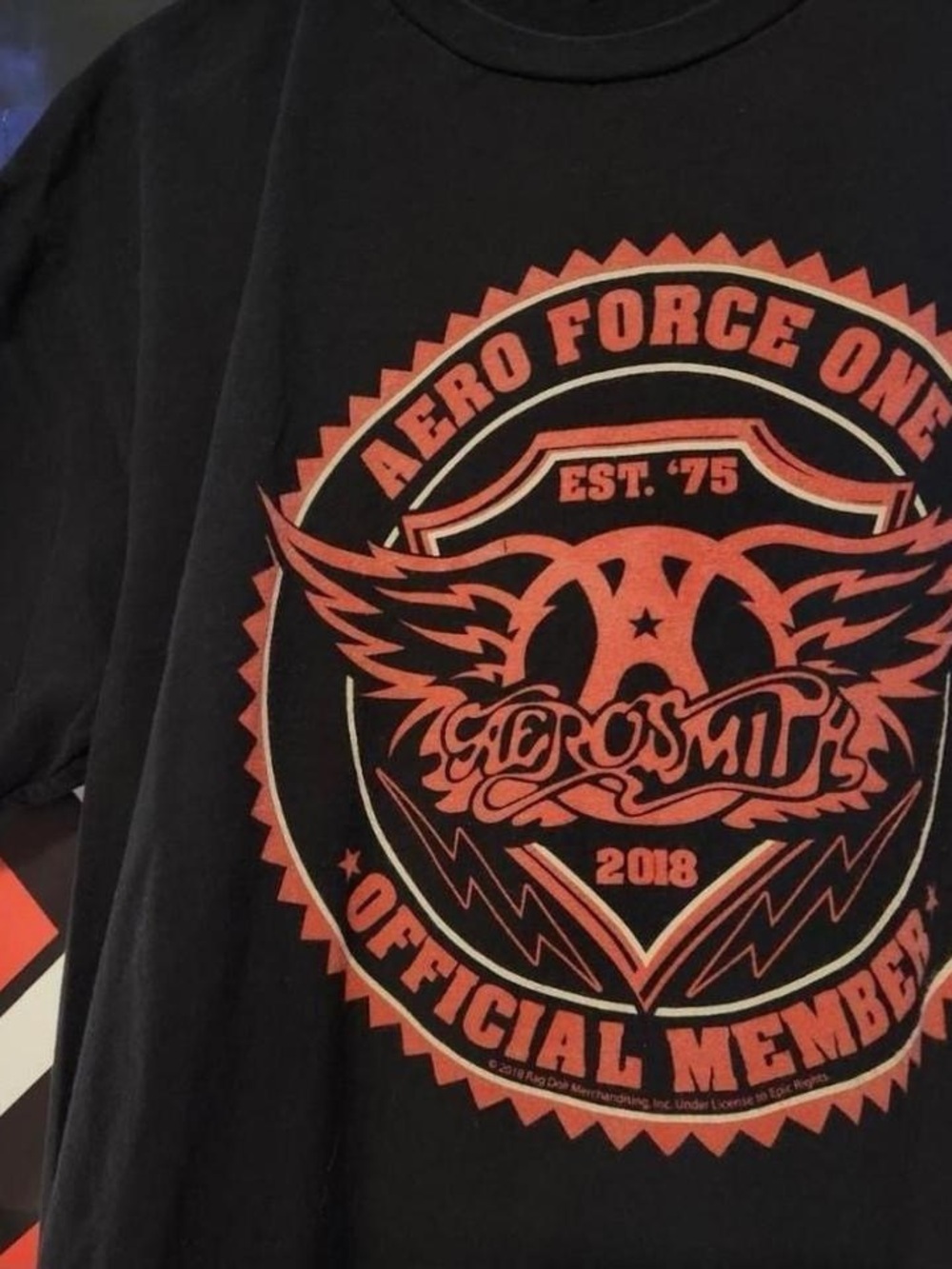 Skate grunge style Aerosmith 2018 shirt
